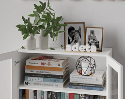 Изображение товара Книжный шкаф Билли 419 white ИКЕА (IKEA) на сайте adeta.ru