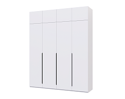 Изображение товара Распашной шкаф Пакс Альхейм 24 white (black) ИКЕА (IKEA) на сайте adeta.ru